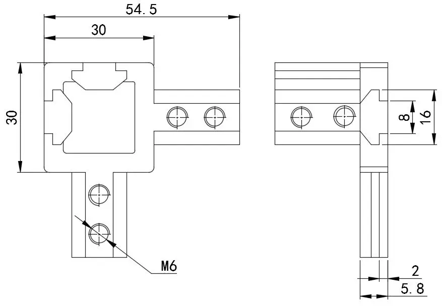 Eckverbinder 30 1106409 Zeichnung.bmp